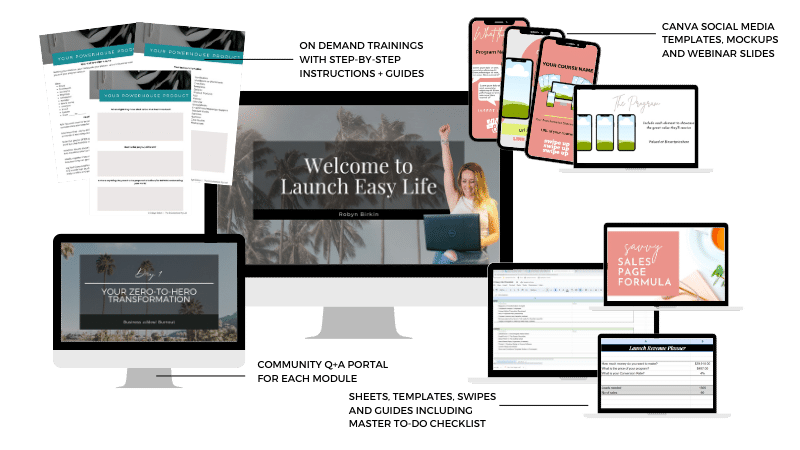 Launch Easy Life Course Mockupsmall