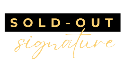 sold out signature logo