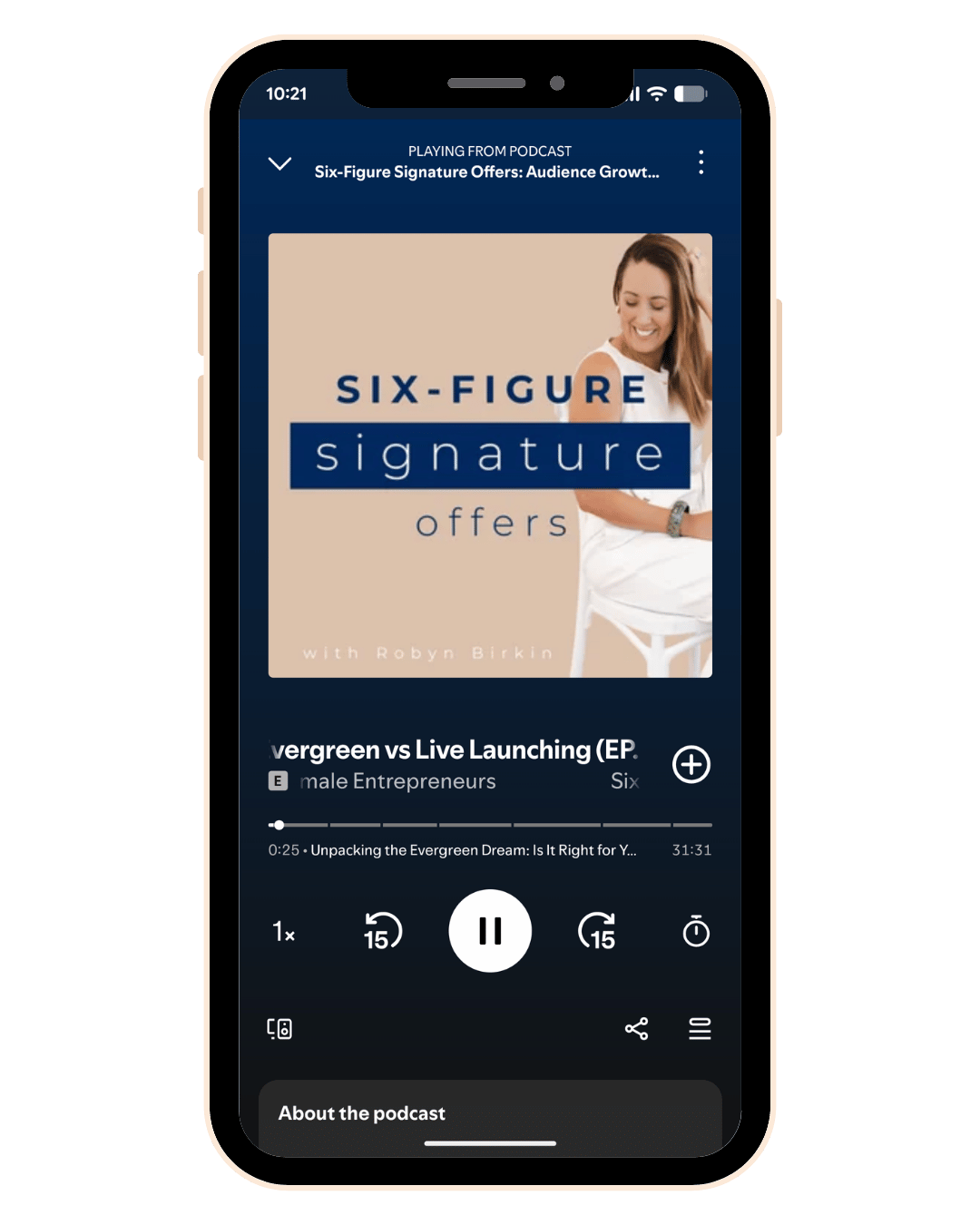 Six-Figure Signature Offers Podcast - Live Launching Tips and Marketing Growth for Women in Business